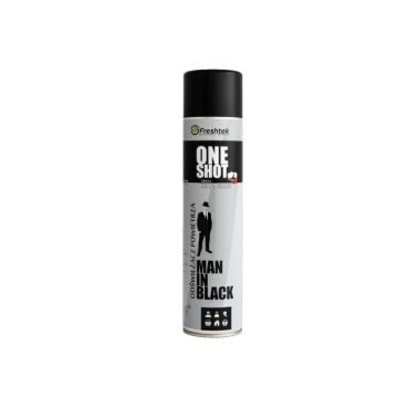 Freshtek one shot 600ml - odświeżacz powietrza Man in Black