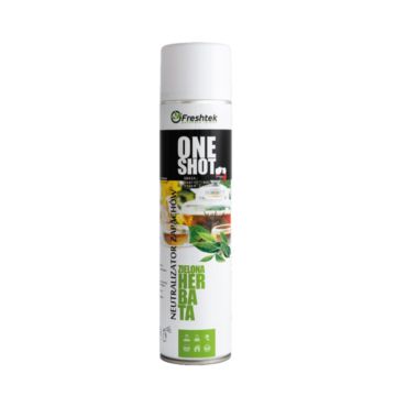 Freshtek One Shot 600ml - odświeżacz powietrza zielona herbata