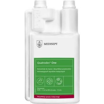 MEDISEPT Quatrodes One 1L - concentrated surfaces cleaner and desinfectant