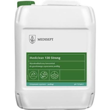 Mediclean 130 Strong 5L - wysokoalkaliczny koncentrat do gruntowego czyszczenia podłóg