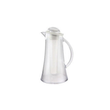 Jug with lid and cooler, 2 l, PC, 1 pc. (k/6)