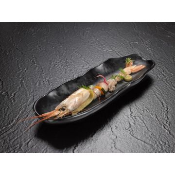Stone-like tray