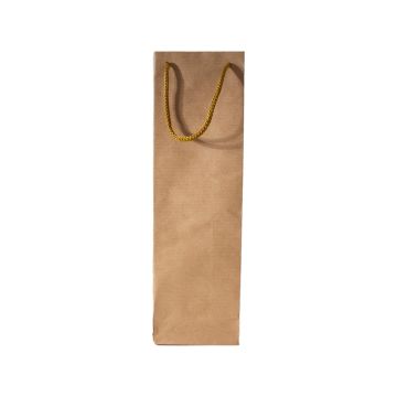 Decorative bag KRAFT bottle 90x370x80, 10 pieces