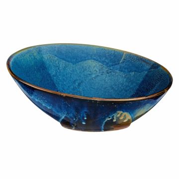 Misa bufetowa ukośna śr.30,5 cm DEEP BLUE - VERLO