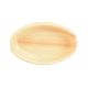 PURE tallrik med palmblad oval 18x2,2cm op. 25 st