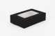 SUSHI box 19x13x5cm 50pcs black OP-05