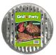 GRILL & PARTY - runda aluminiumbrickor, 2-pack