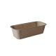 Baking mould PURE 523ml brown 19x8.5xh.5cm  loaf pan