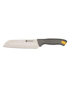 Ázsiai stílusú Santoku szakácskés golyós hegyű, GASTRO