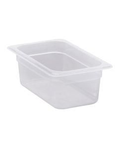 CAMBRO GN 1/4 h.100mm 2.5l átlátszó PP tartály