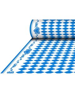 Airlaid terítő 1.18x25m Bavarian Blue szövet utánzat