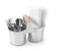 Double bucket with handle galvanized 250x125x(H)155  - kod 425954