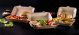 MENUBOX EPP Infinity HP6 hamburger op.300szt (k/1)  brązowy w pełni recyklingowalny