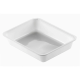 T W 225/175/1 H43 G CPET container, pack of 300, DUNI, white, undivided
