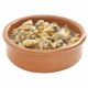 Gliniana mini miseczka okrągła 150ml, śr.10,5xh.2,5cm, terracotta