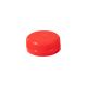 Cap fi.38 fixed red op.100pcs. (k/30) for PET bottles, TnP