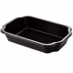 T B 250/159/1 H55 G capacity 228 pcs. 1400 ml, height 5.5 cm, black, undivided TAKE-AWAY