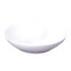 Finger food porcelana talerzyk okrągły 90x(h)18mm biały, op.12szt. (k/24)