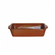 Gliniane naczynie prostokątne 18x13,2x4cm terracotta