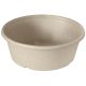 DUNI 600ml sugar cane bowl, brown colour, pack of 40pcs, diameter 15,4cm height 5,6cm
