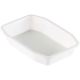 T W 215/148/1 H40, pack of 328 x 840 ml, height 4 cm, white, one-piece HMR