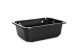 T B 187/137/1 H60 G Sealing container 1000ml height 6.0 cm black, unlined, smooth, pack of 50.