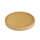 Miska fi.150mm KRAFT POKRYWKA op.50szt powleczenie PLA (k/5) PFAS Free