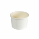 PAP/PLA ice cream cup, 240 ml, white, pack of 25, diameter 90 mm (k/16) Duni BioPak