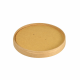 Bowl, diameter 117 mm, KRAFT LID, pack of 25, PLA coating (k/21)