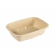 900 ml sugarcane bowl, rectangular cube, pack of 40 (k/4) PFAS Free