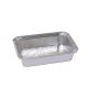 Aluminum foil container 870 ml rectangular for closing – for baking and catering