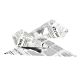 Cornet for chips 960g, imprinted Newspaper, price per pack 1000 pieces
