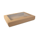 Premium Party Box catering box with window, 400x300x60mm, pack of 10. TnG