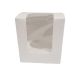 Box 9x9x9,5cm white/white-Open op.100pcs without print TnP