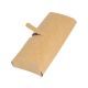 Pudełko BRĄZOWE wrap/tortilla średnie z perforacją, op. 100szt, rozmiar 94x32x210