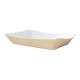 BRONZE tray 11x18cm white/brown h 4.6cm op.100pcs without printing TnG (upper size 17.5x23.5cm)