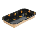 Sushi Box 0 G tacka czarna 16x9x2,4cm op.50szt. (k/16) OP-01