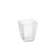 FINGERFOOD PS T pucharek 160ml SPACE3 (PYRAMIDE) 58x58x76mm, op.24szt (k/48) transparentny, WIELORAZOWE