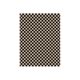 Black checkered greaseproof kraft wrapping paper, 28x34cm, a.1000pcs,  PFAS Free