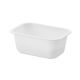 T W 160/112/1 H66 G 432 szt sealing capacity 550ml height 6,6cm white, not separated, smooth Small Catering
