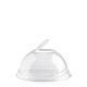 rPET lid for 95mm Milk Shake cup with opening 50pcs. (k/10)