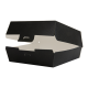 HAMBURGER BLACK MEGA box pack of 50 176x168x78mm (box/6)