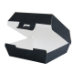 HAMBURGER BOX BLACK LARGE pack of 50 142x137x61mm (box/10)