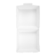 HAMBURGER BLACK LARGE box pack of 50 144x136x92mm (box/10)