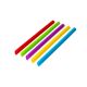 PP straws 12mm dia 23cm long MIX colour Bubble tea cut op.100pcs (k/16) TnP MULTI-USE
