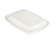 FastPac rectangular lid for 900ml container, colourless, 75 pieces