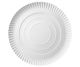 Talerz papierowy TnP biały 26 cm gramatura 320g, cena za 100 sztuk