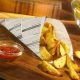 Torebka na frytki 250g, nadruk GAZETA, cena za opakowanie 1000szt
