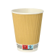 PAP/PLA DW 300ml kraft cup op.25pcs. (k/20) dia.90mm