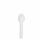 PAP PAPAYA dessert spoon white 100pcs. (k/20) paper